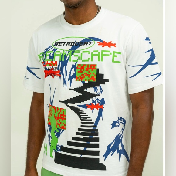 Retrovert Just Dream T-shirts White - Picture 2 of 4